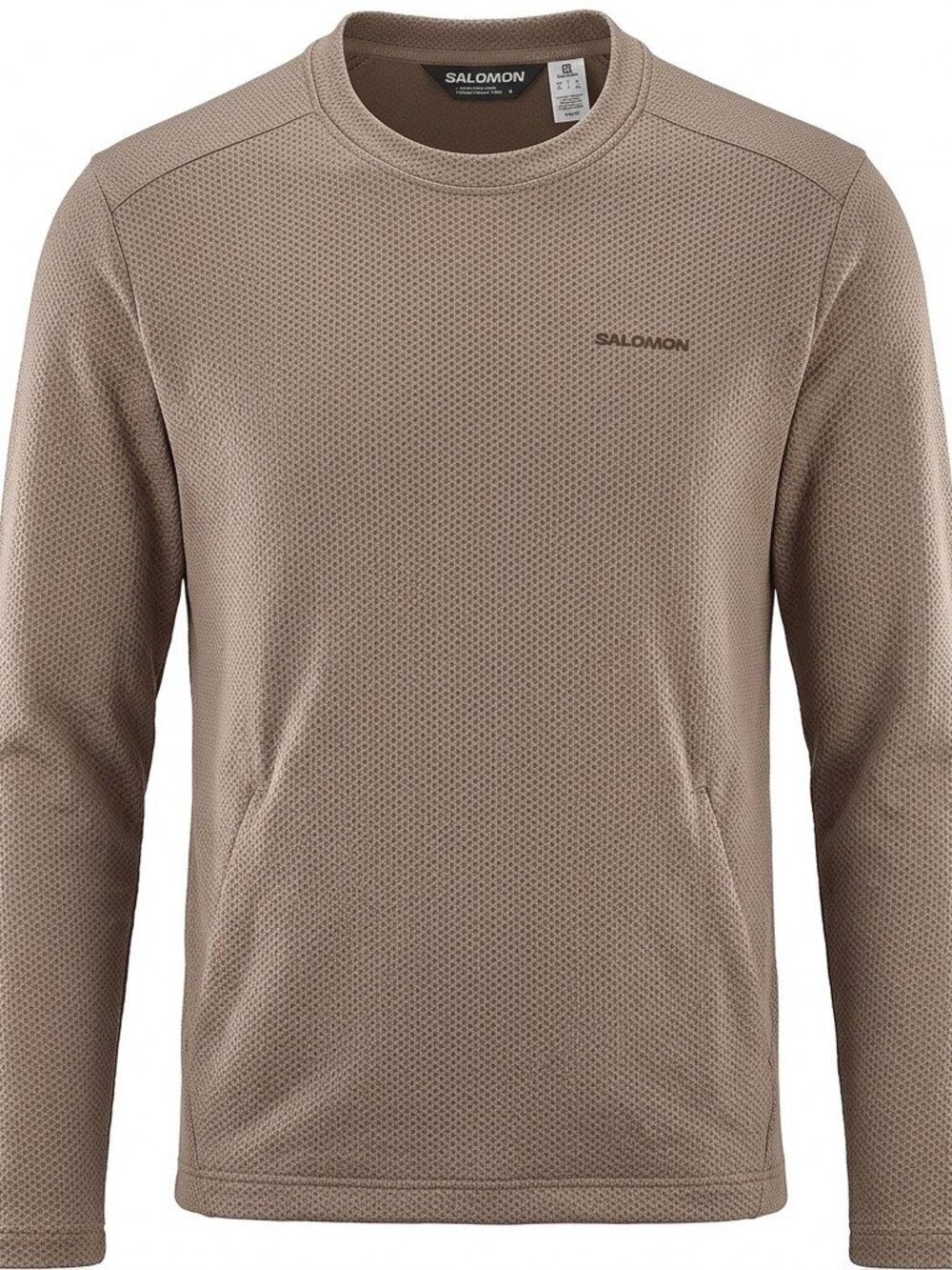 Salomon Motomesh Crewneck Size M Warm Breathable Long Sleeve Sweatshirt NWT
